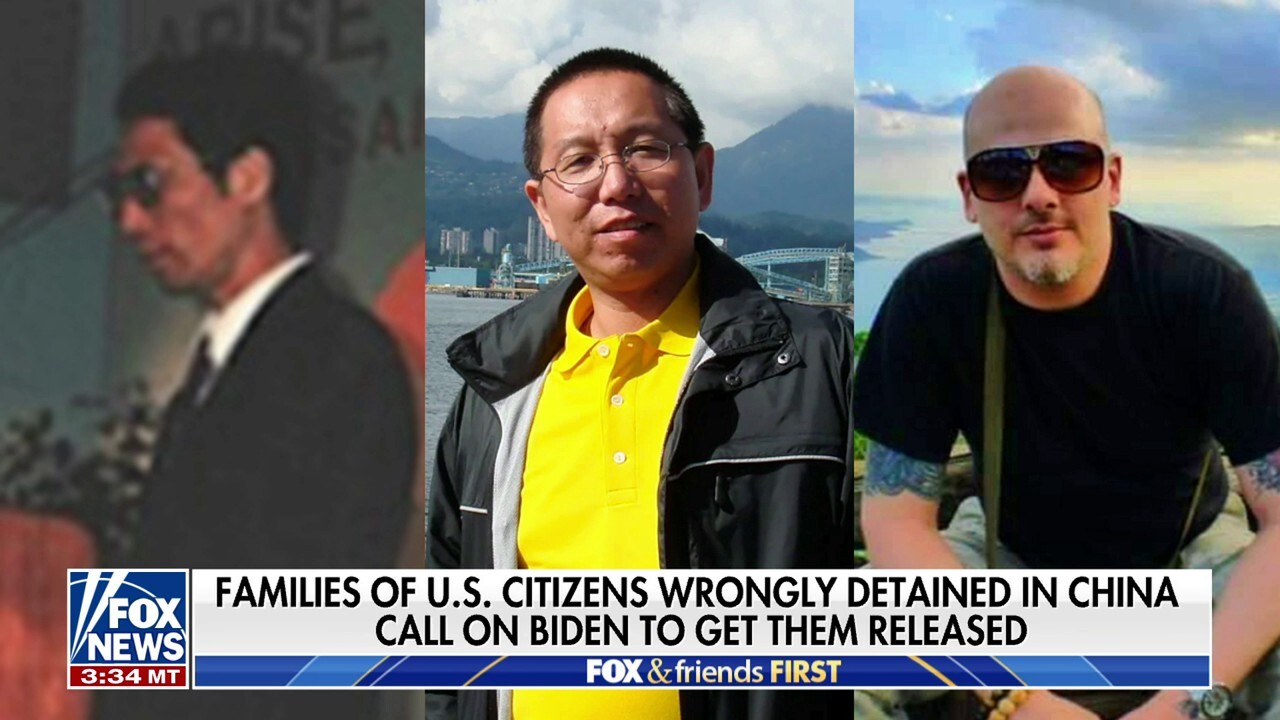 Families of US citizens wrongfully detained in China urge Biden to secure their release
