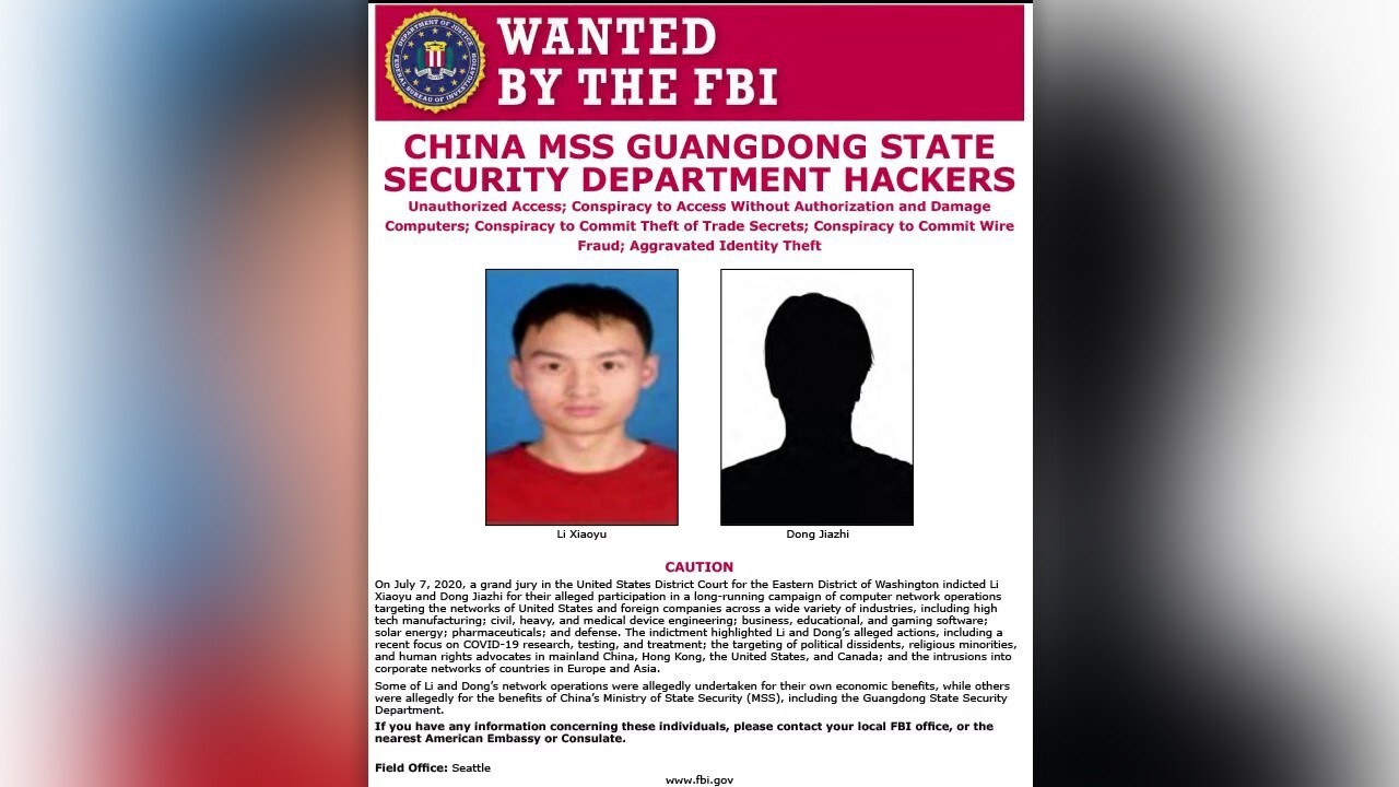 DOJ charges two Chinese hackers for targeting COVID-19 vaccine development