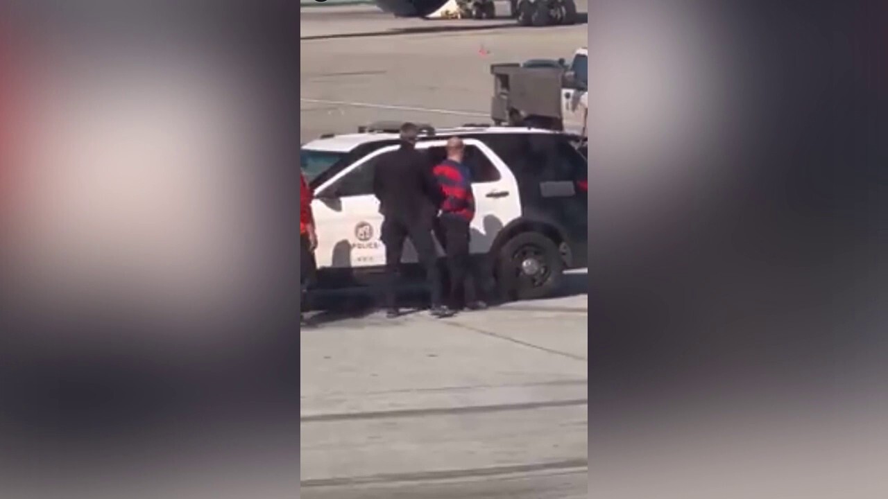 LAX authorities detain a Delta Airlines passenger who opened emergency door, deployed slide