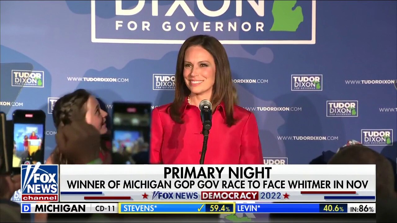 Tudor Dixon Secures Michigan's GOP Gubernatorial Nomination | Fox News ...