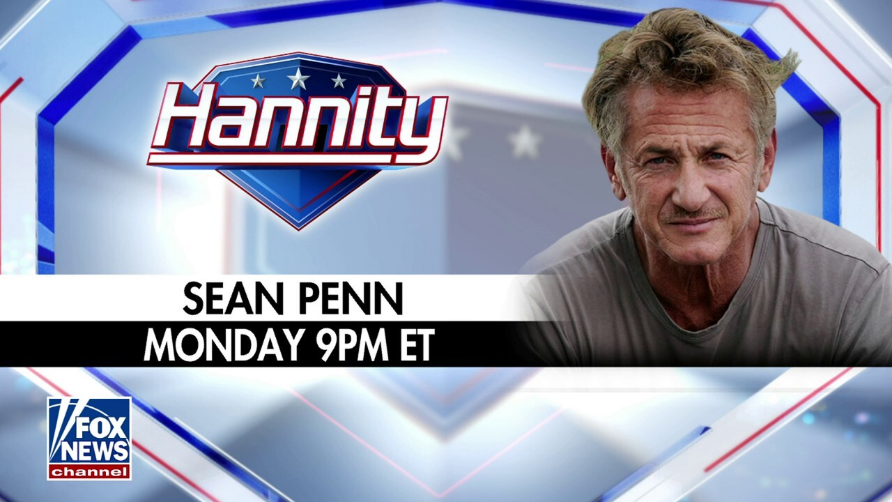 Actor Sean Penn to join 'Hannity' on Monday