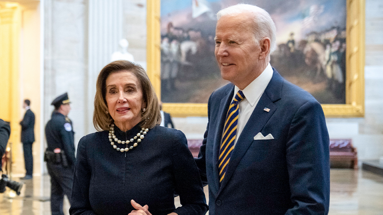 WATCH LIVE: Pelosi speaks at a Democrat "unity" dinner as division grows over Biden's future