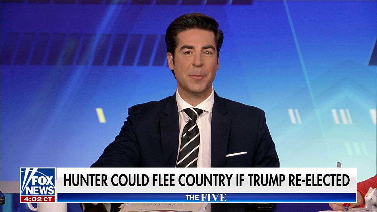 Jesse Watters: Hunter read a statement and scurried to lunch