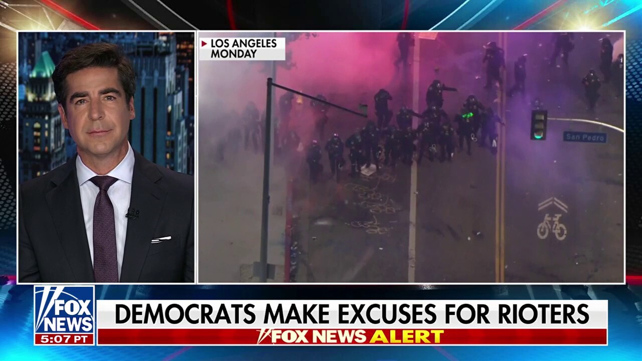 Democrats are 'covering up the riots like Biden's brain': Jesse Watters