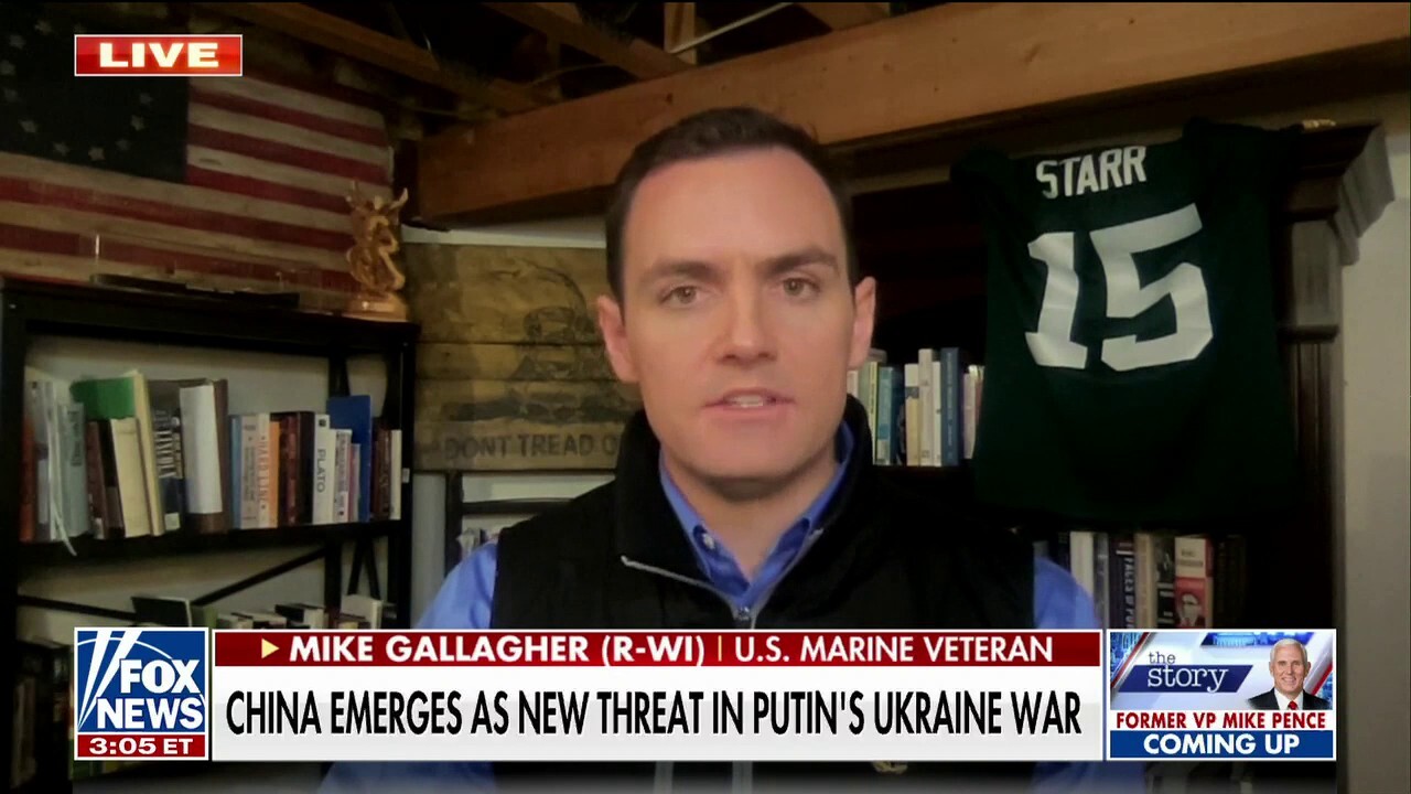 Rep. Mike Gallagher: The time to arm Taiwan was yesterday