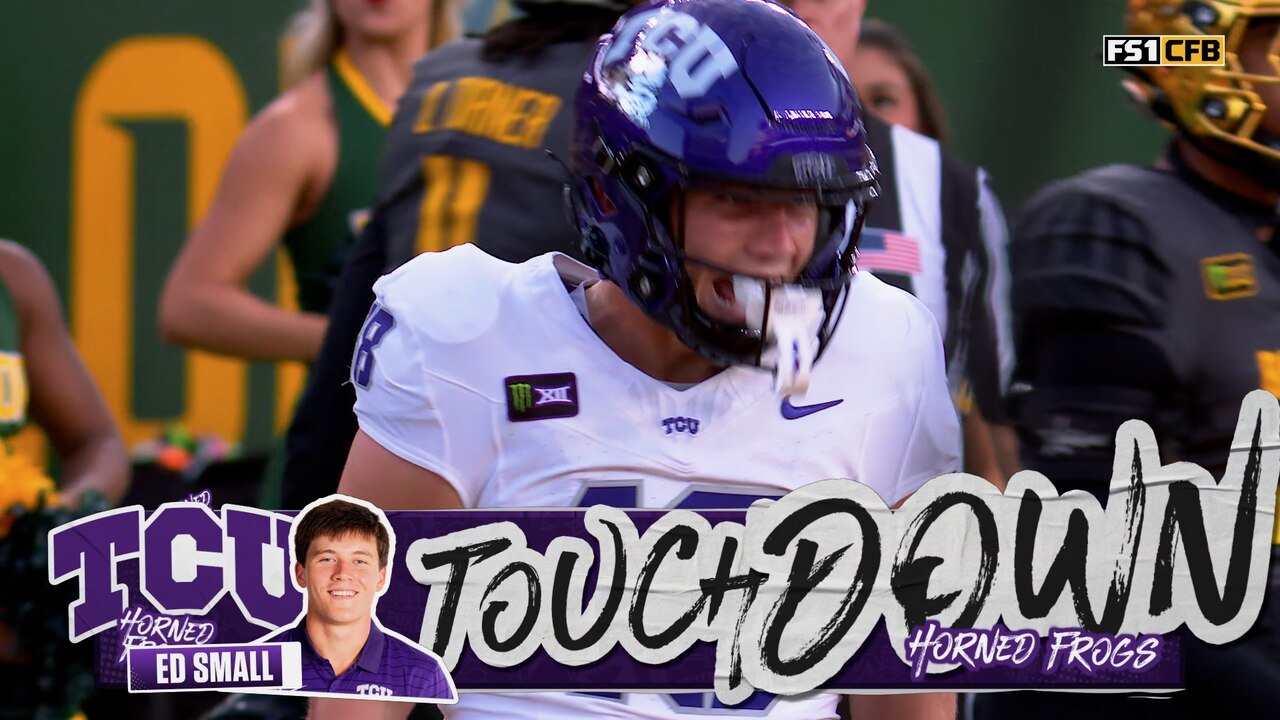 Jaden Craig finds Ed Small for 25-Yard TD, giving TCU lead over Baylor