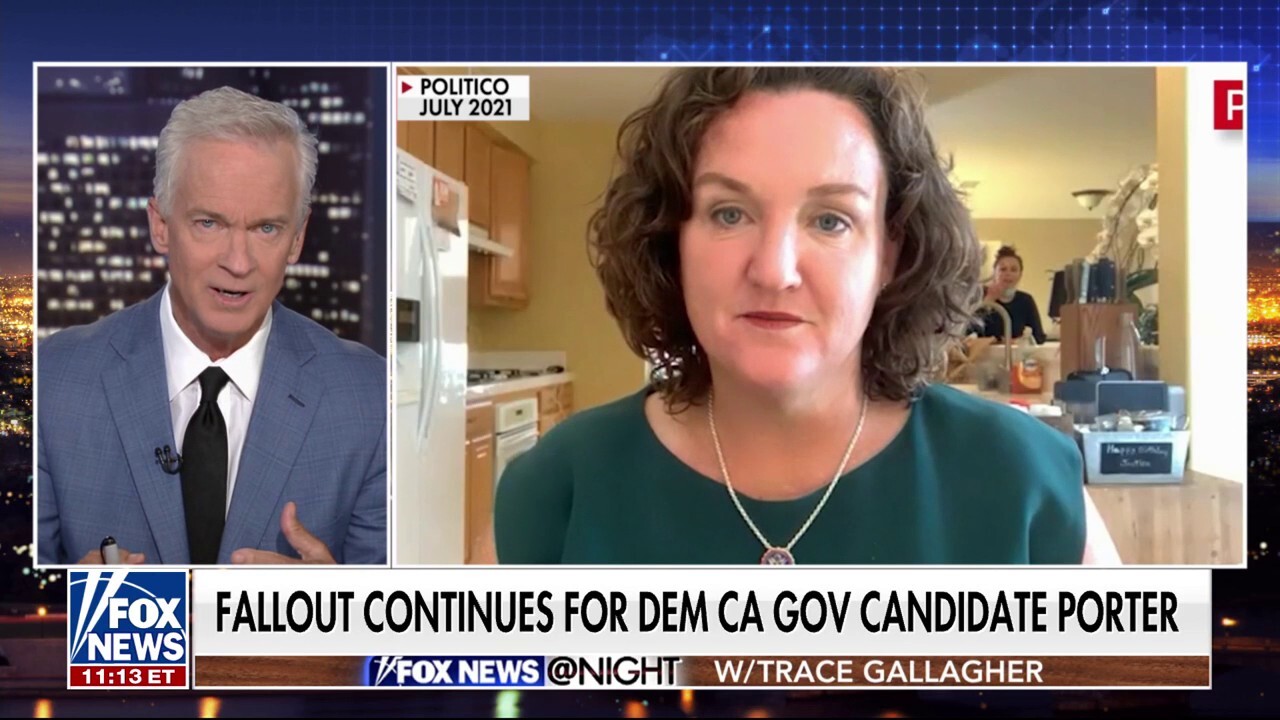 Trace Gallagher: Getting to know Katie Porter is a very tough task