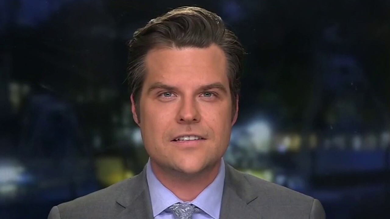 Gaetz responds to House Dems readying second Trump impeachment