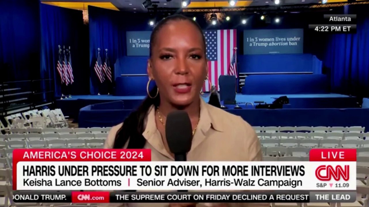 Harris adviser says she isn't doing many interviews due to being a ‘very busy person’ 