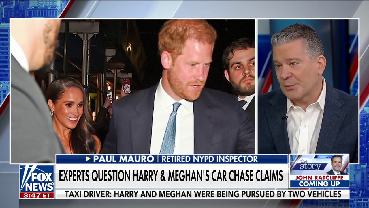 Harry and Meghan's NYC 'car chase' didn't happen as advertised: Paul Mauro
