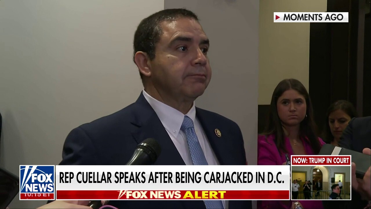 Rep. Cuellar speaks out after being carjacked in DC