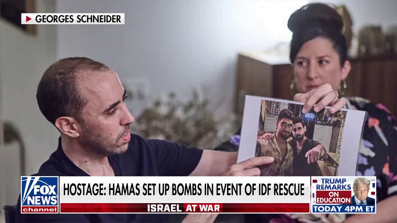 Former Israeli hostage details being shackled and starved by Hamas