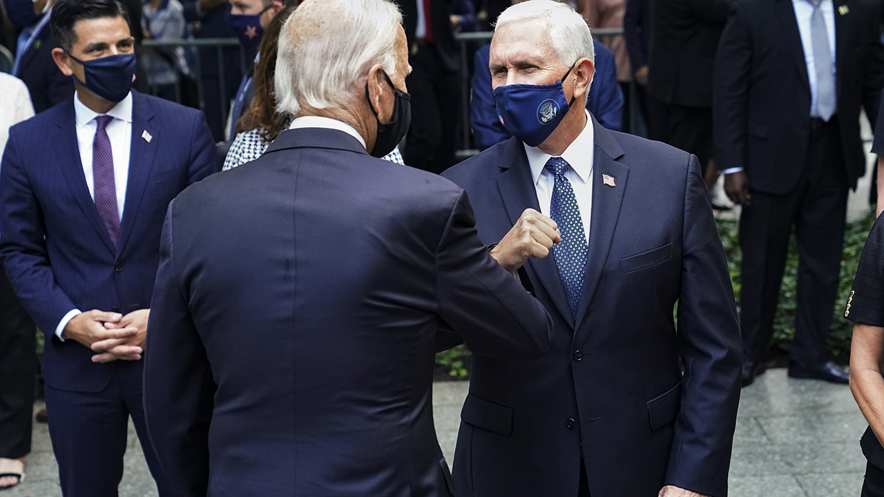 Pence, Biden pay respects to 9/11 victims at Ground Zero 
