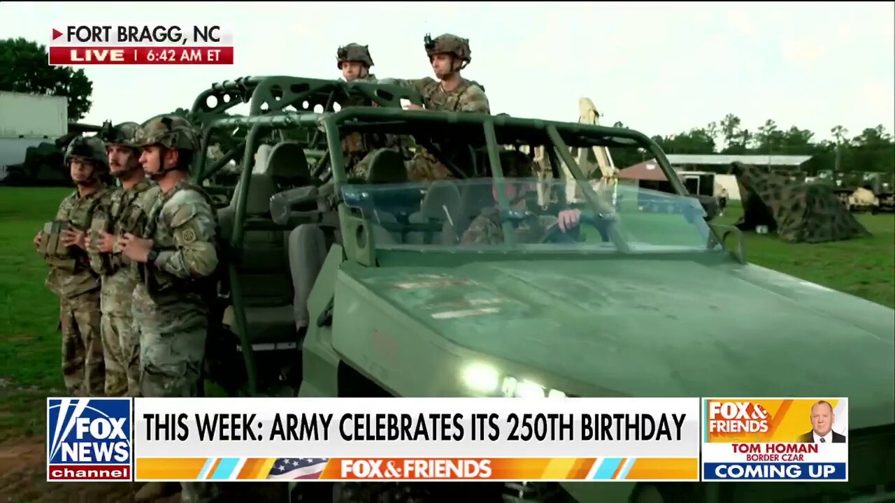 Army shows off new infantry squad vehicle ahead of 250th birthday
