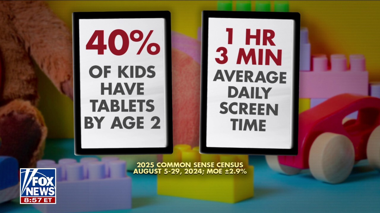 Study finds 40% of toddlers own a tablet by age two