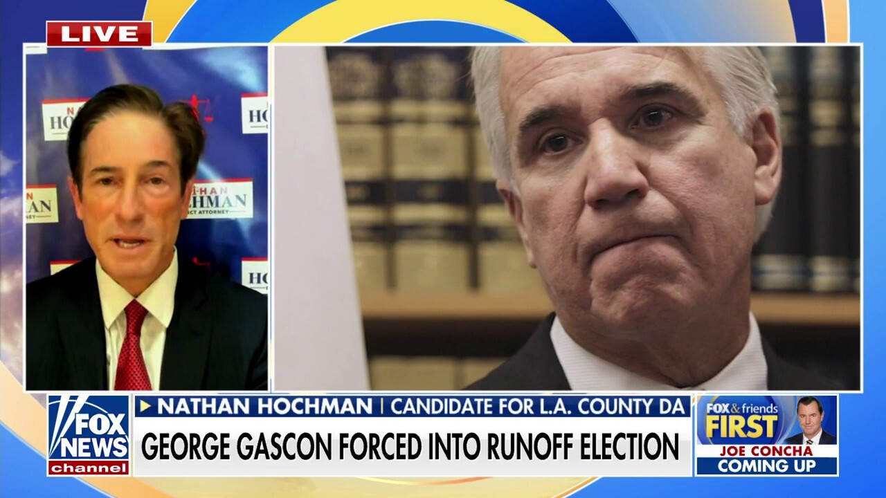Los Angeles DA George Gascon's opponent pledges to reverse his policies 'on day one'