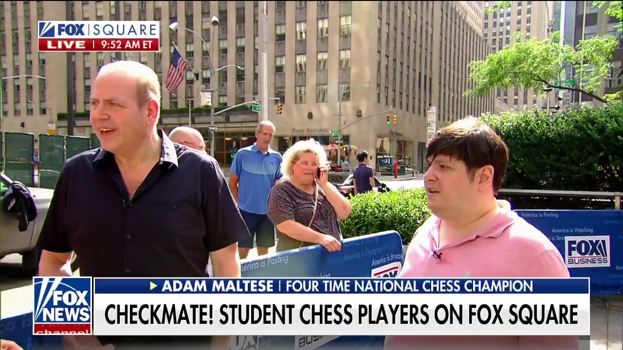 Student chess players face off at Fox Square