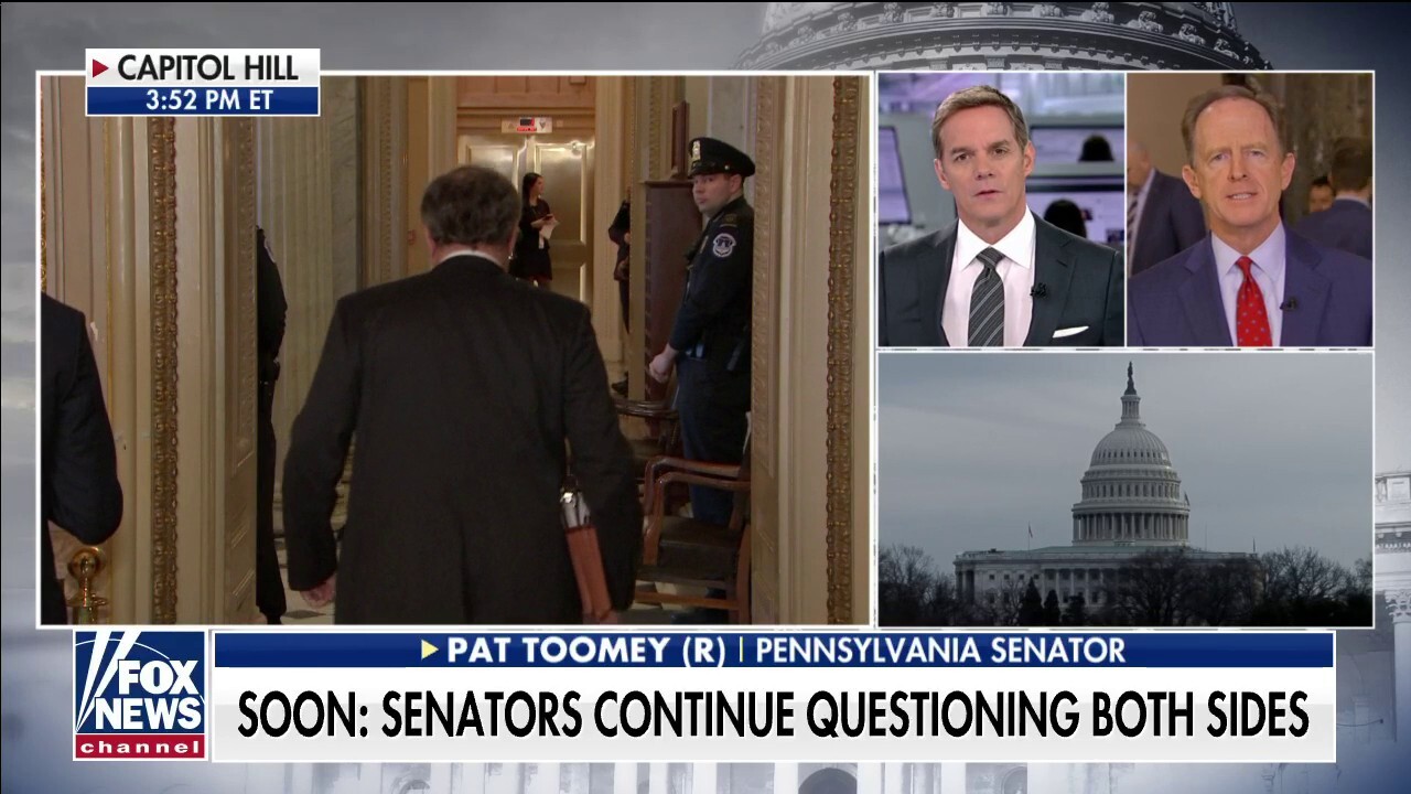 Pat Toomey reacts to impeachment Q&A