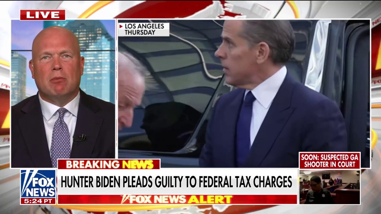 Matt Whitaker: 'There's no way' Hunter Biden faces jail time 