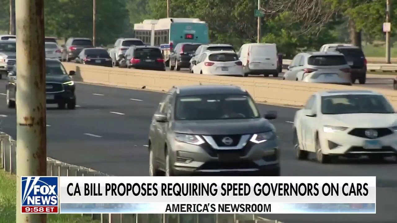 Proposed California bill would require speed monitors on cars