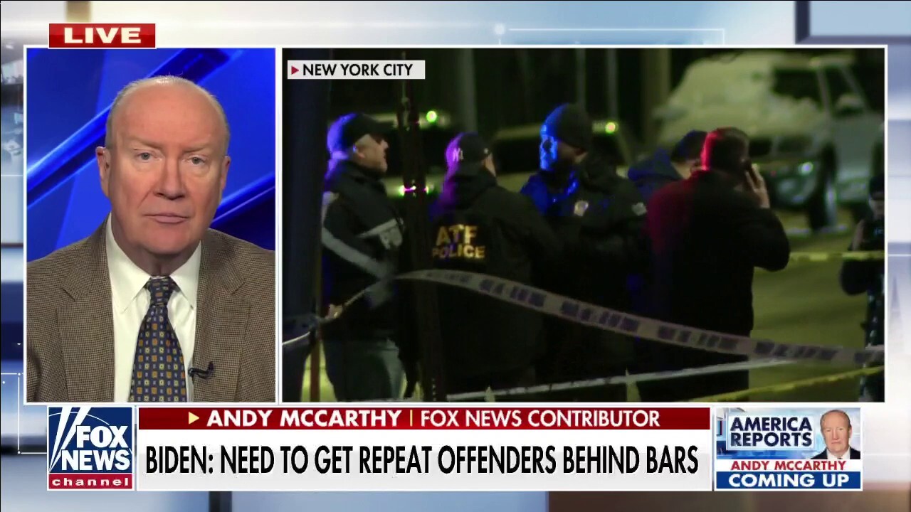 Andy McCarthy: What Biden can and cannot do about crime