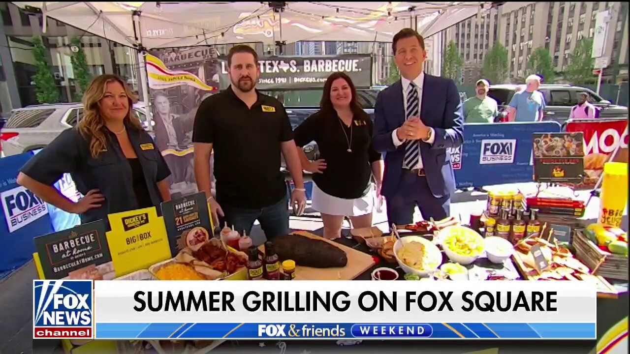 Dickey's Barbecue Pit and MOOYAH join 'Fox & Friends' for some summer grilling
