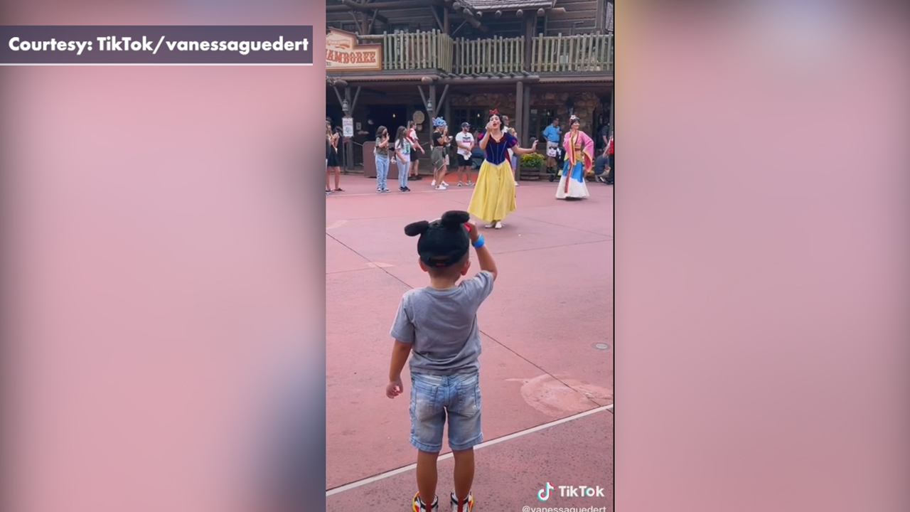 4-year-old tipping his hat to Disney princesses gets love from millions