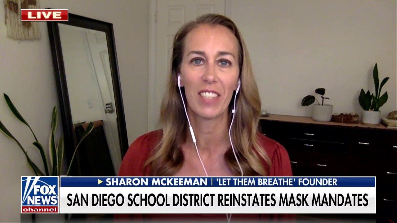 San Diego mom rips school board president over mask mandate: 'Parents are outraged'