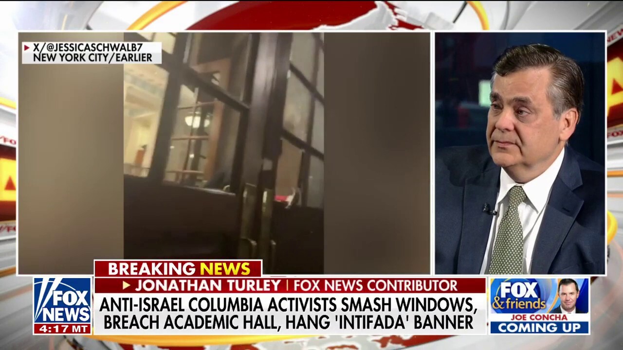 Jonathan Turley warns 'professional agitators, anarchists' are joining college protests