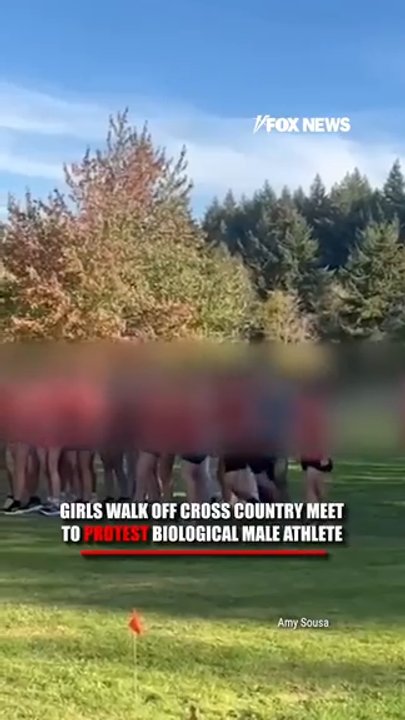 High school girls walk off cross country meet in protest of biological male athlete