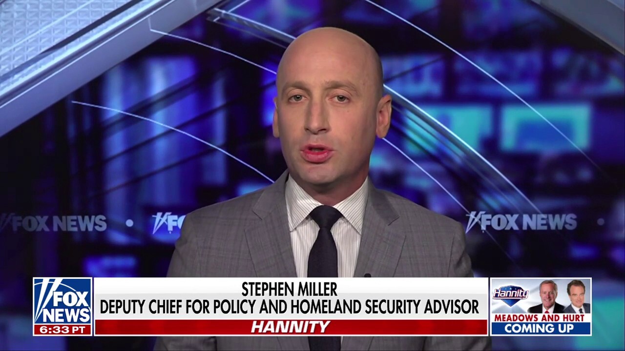 Trump White House deputy chief for policy Stephen Miller praises President Donald Trump's 'lesson of hard power' to the world on 'Hannity.'