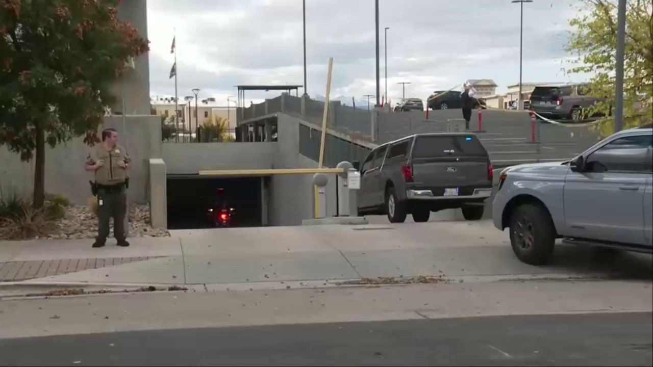 Armored truck believed to be carrying Tyler Robinson arrives at court