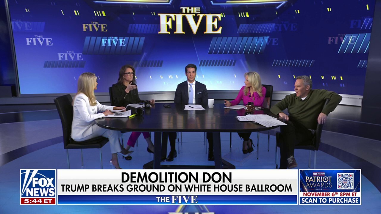 Jesse Watters: Trump is so 'consequential,' he's leaving a 'symbolic and physical' mark on the White House