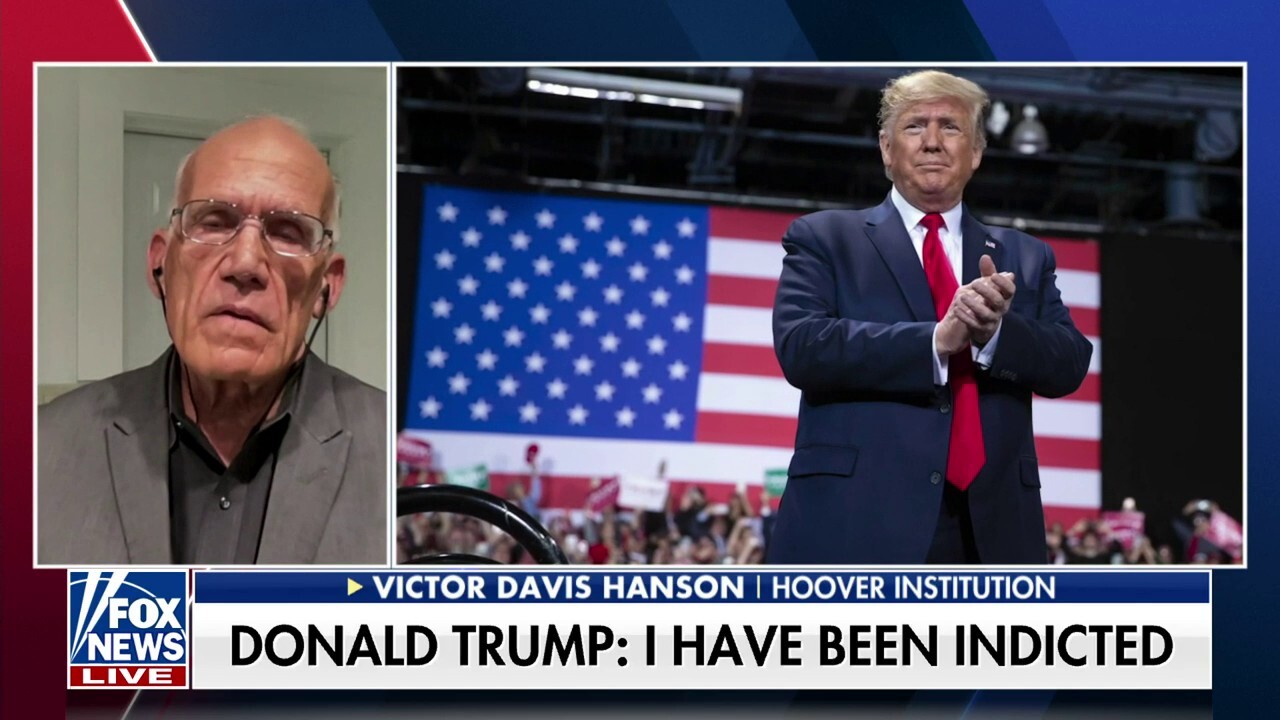 Trump indictment ‘destroys all credibility’ of the US: Victor Davis Hanson