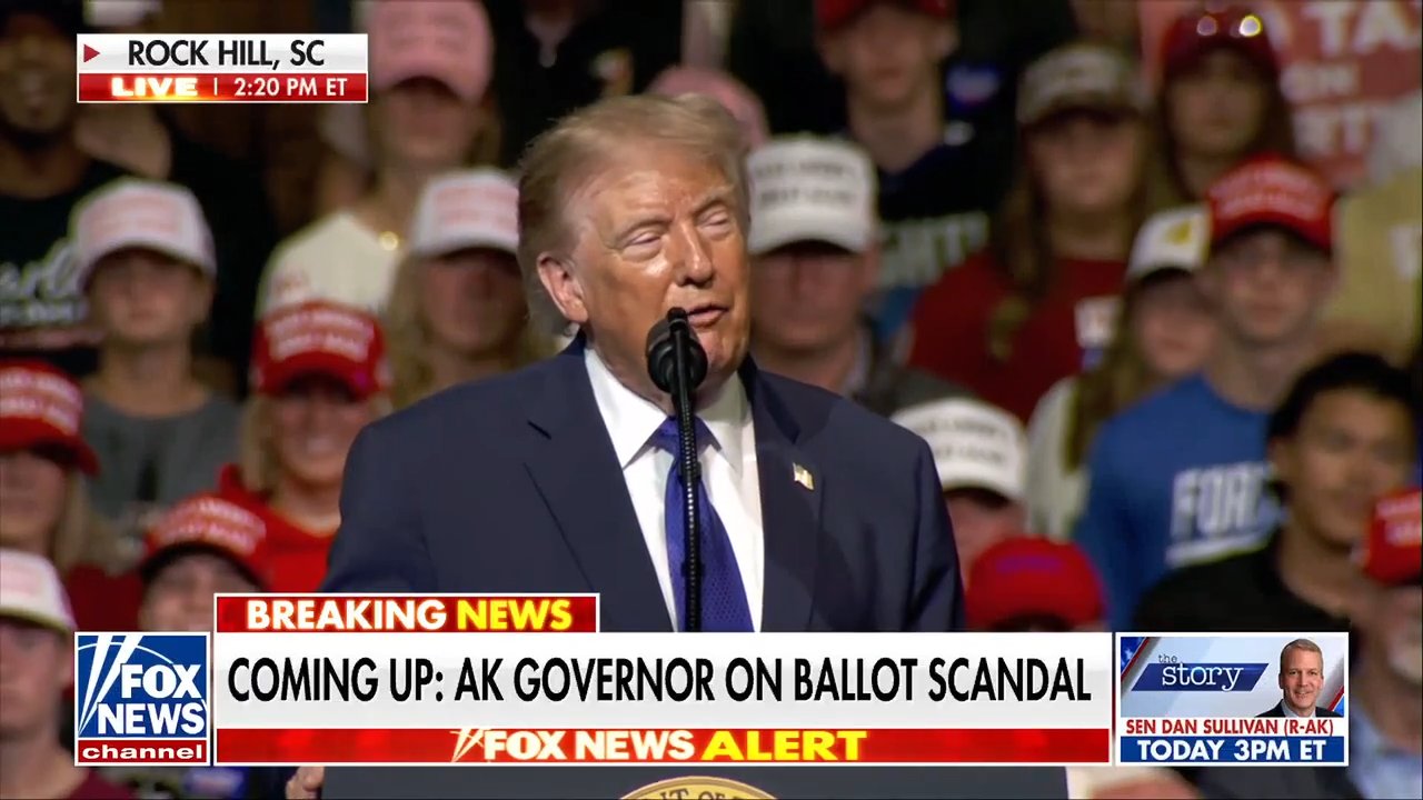 President Donald Trump touts no tax on tips and Social Security