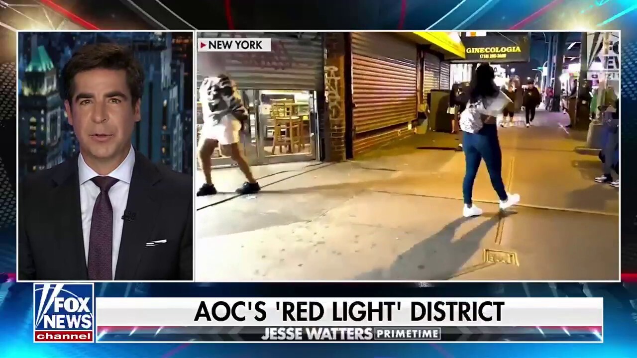 ?Fox News host Jesse Watters has the latest on the alleged prostitution occurring in the congressional district Rep. Alexandria Ocasio Cortez represents on 'Jesse Watters Primetime.'