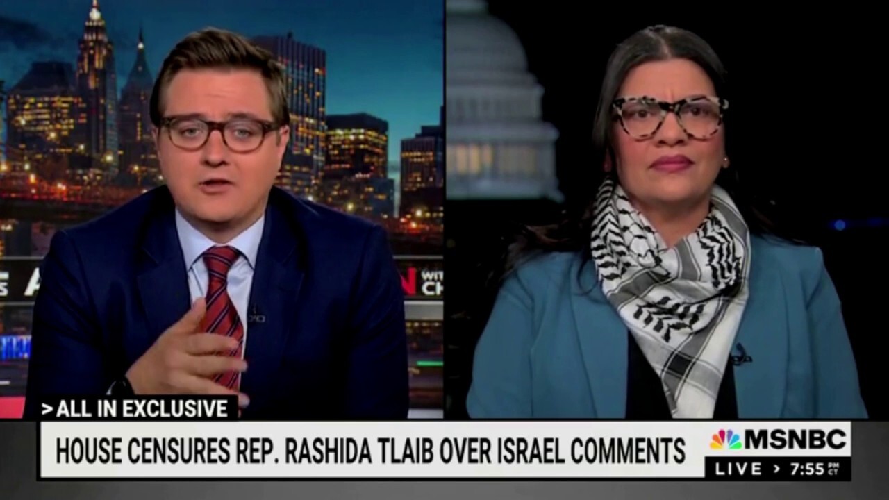 Rashida Tlaib pressed on use of 'from the river to the sea' phrase after House votes to censure her