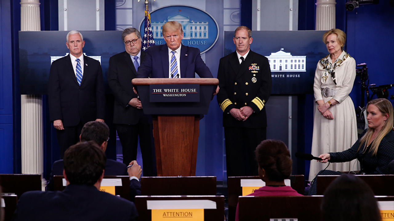 Trump, officials suggest coronavirus is weakened by sunlight and humidity