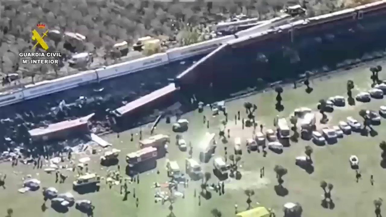 Spain train crash kills at least 10
