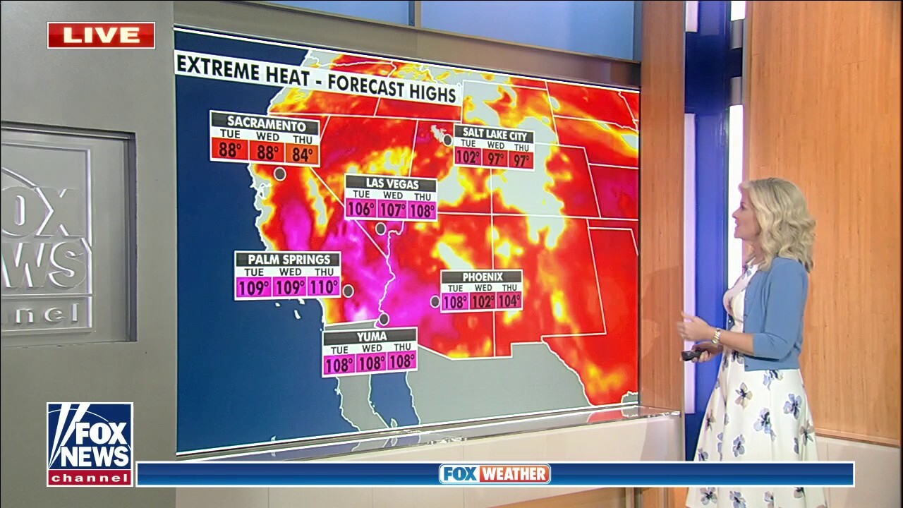 National weather forecast for July 13