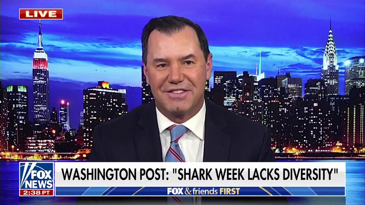 Joe Concha slams Washington Post article's attack on Shark Week: 'Democracy dies in 31 flavors of stupid'