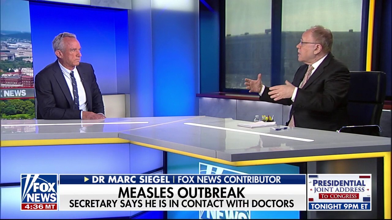 HHS Secretary RFK Jr addresses measles outbreak in Texas