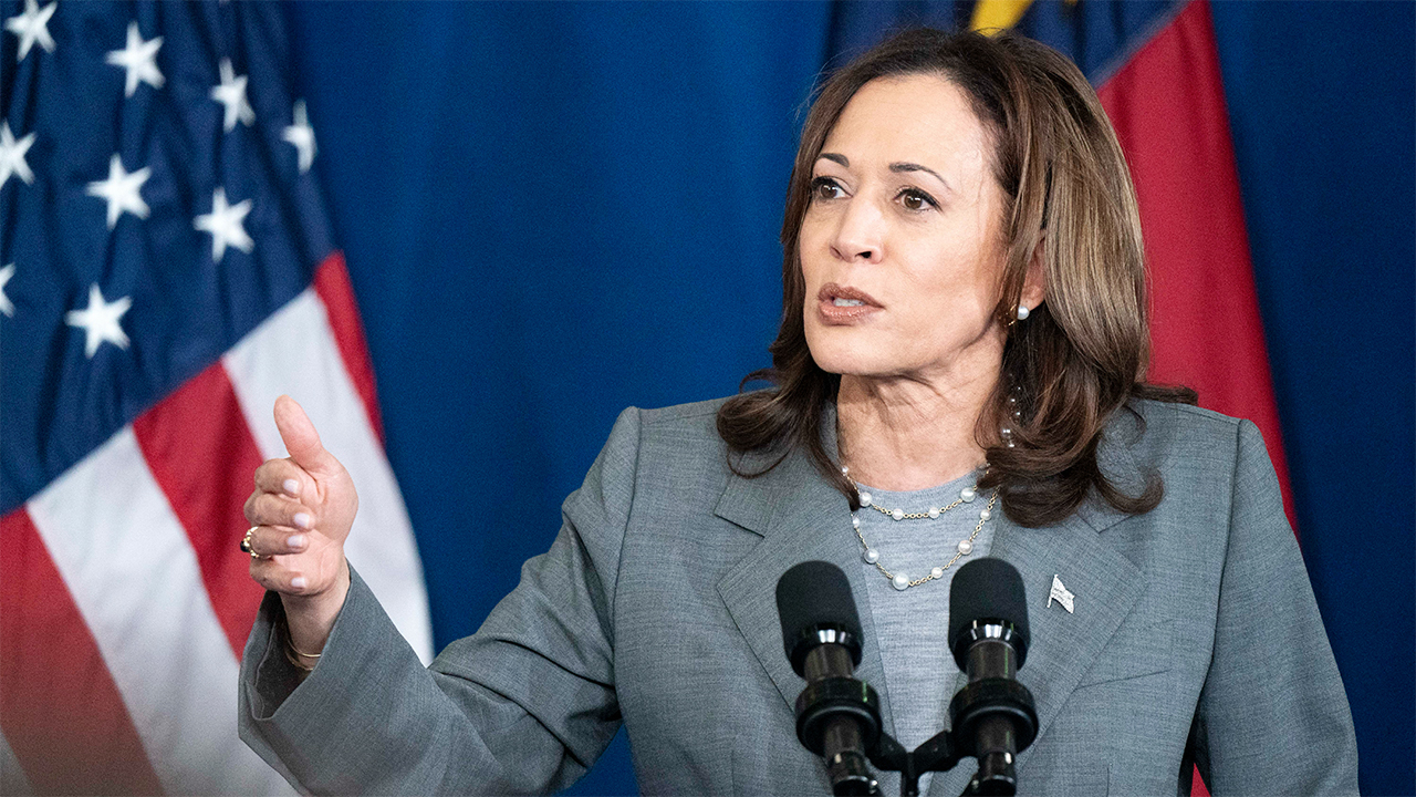 WATCH LIVE: Harris breaks her silence for the first time since Biden's forced exit from the race