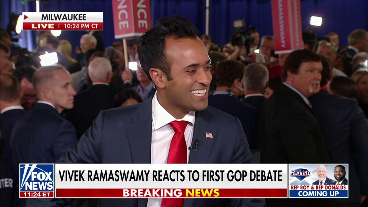 Vivek Ramaswamy on debate performance: 'It was fun'