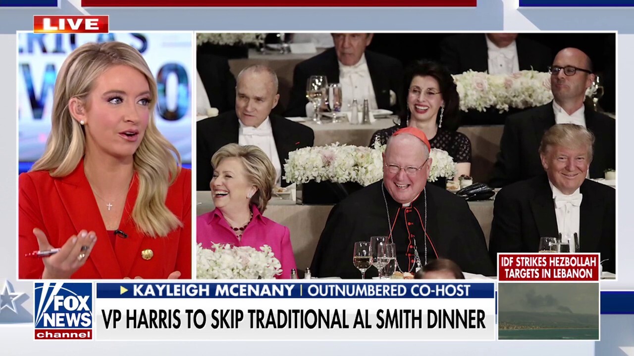 VP Harris raises eyebrows for plans to skip traditional Al Smith dinner