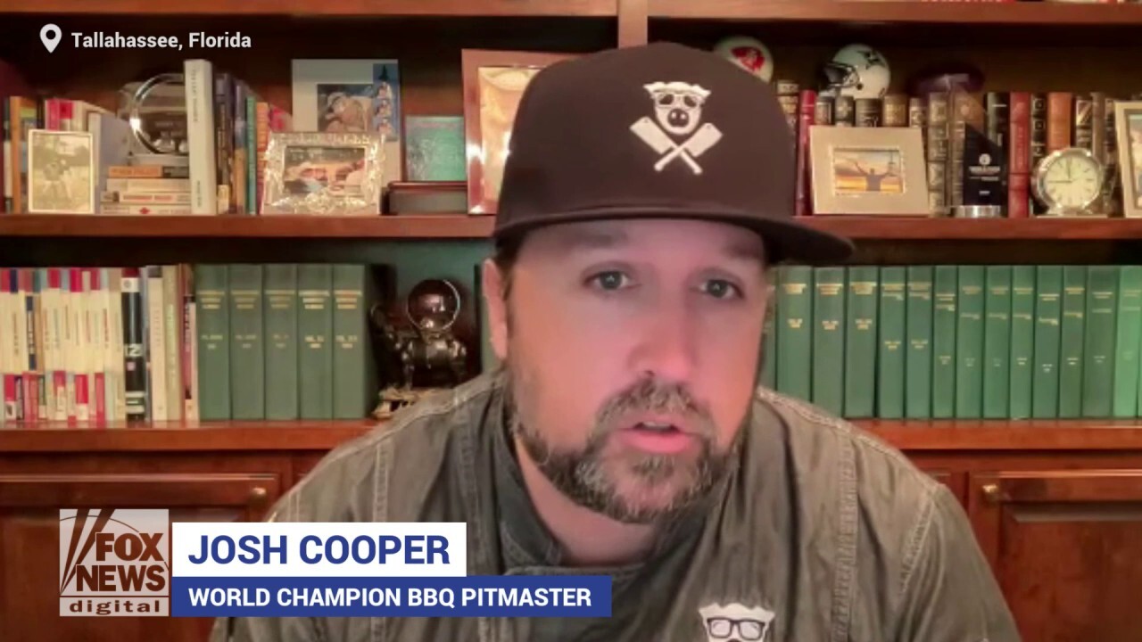 World champion pitmaster Josh Cooper says his barbecue is 'bipartisan'