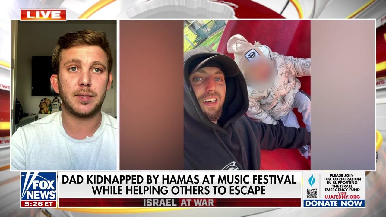 Young father kidnapped by Hamas while attending music festival