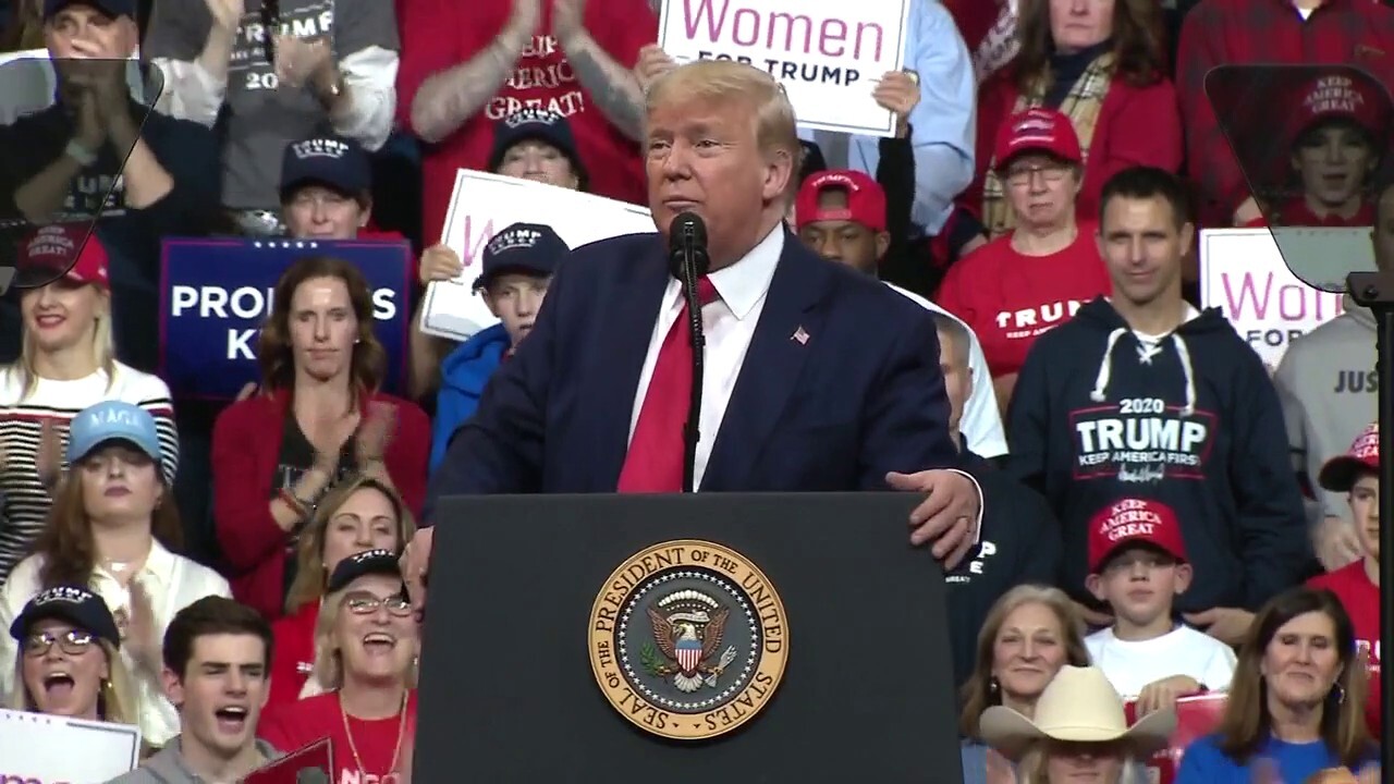 Trump Calls Out Nancy Pelosi For Mumbling Behind Him During State Of