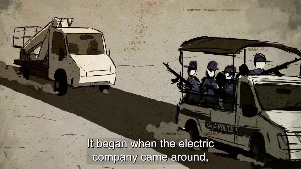 Illustrated video of Gazans speaking out against Hamas in new project