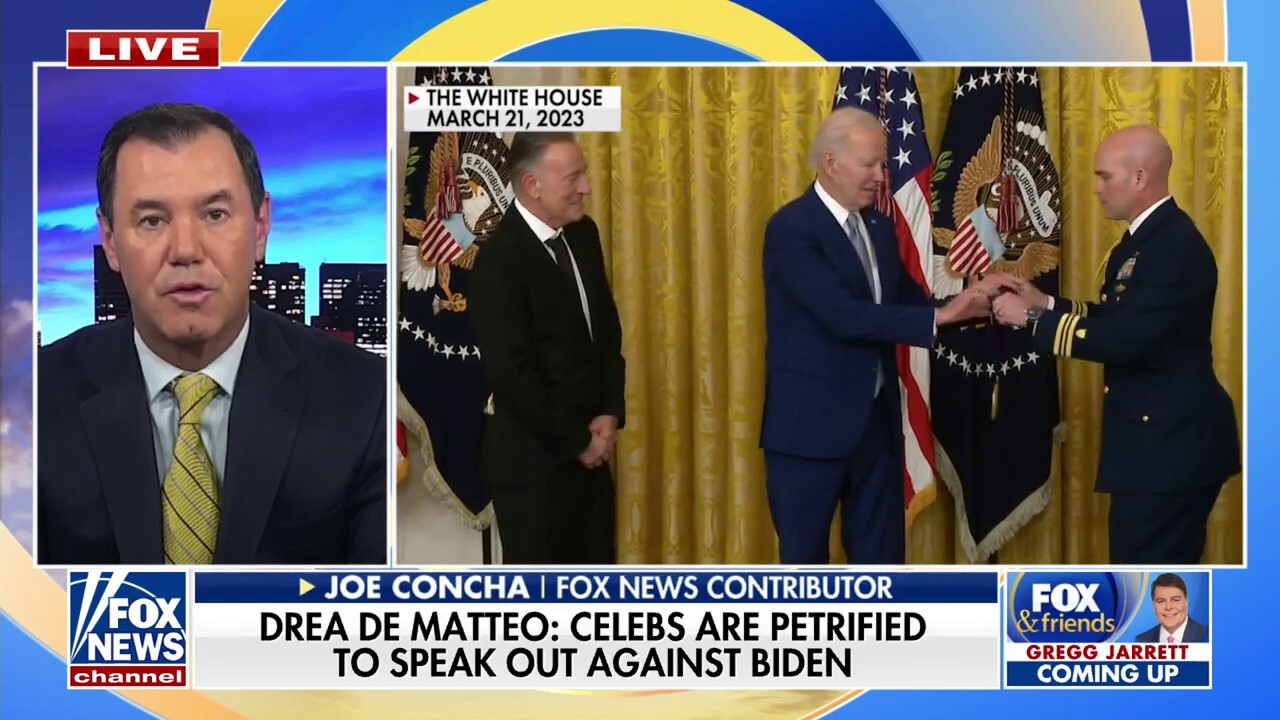 Joe Concha: Hollywood elites know they will be 'ostracized' if they speak out against Biden